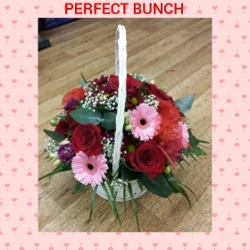 Valentines Basket Arrangement